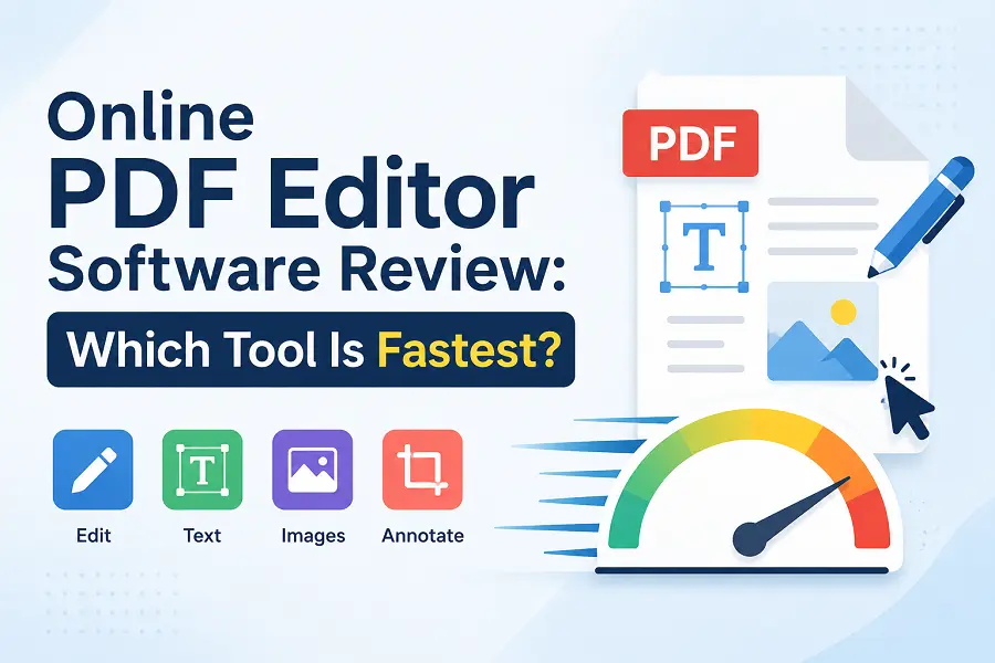 Online PDF Editor Software Review: Which Tool Is Fastest?