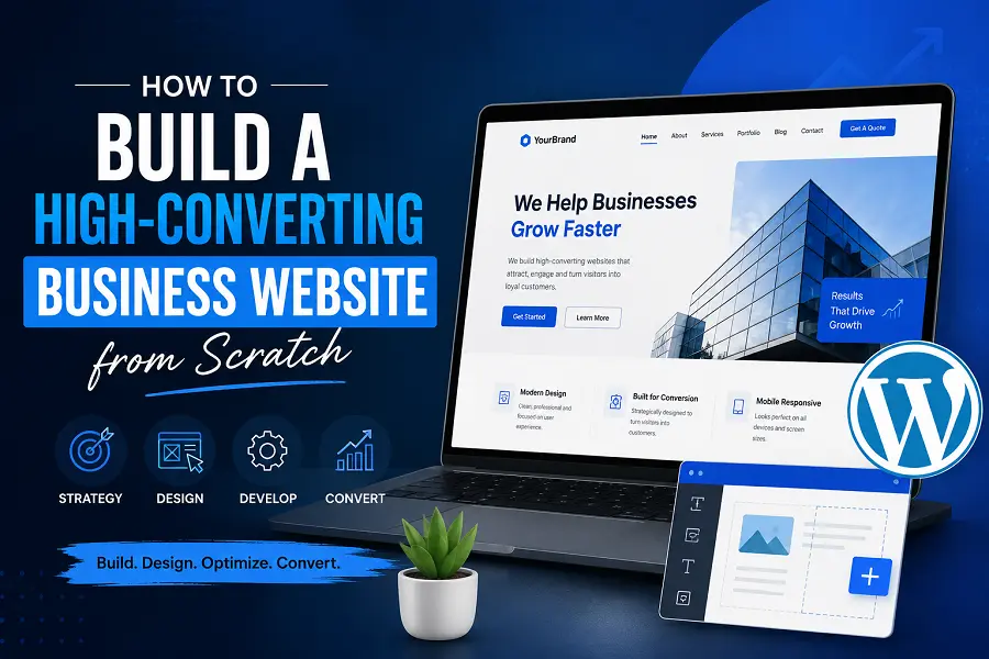 How to Build a High-Converting Business Website from Scratch