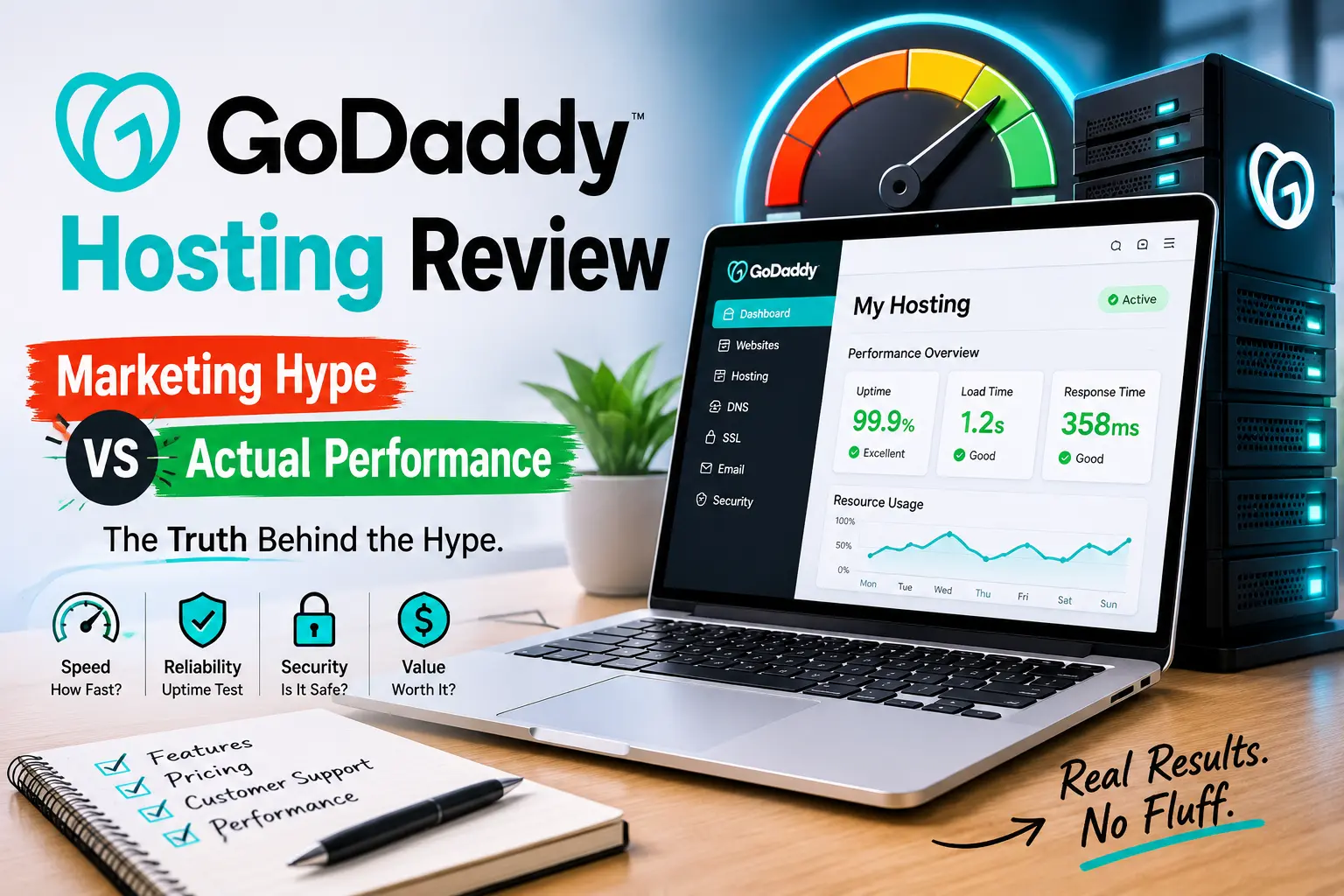 GoDaddy Hosting Review: Marketing Hype vs Actual Performance