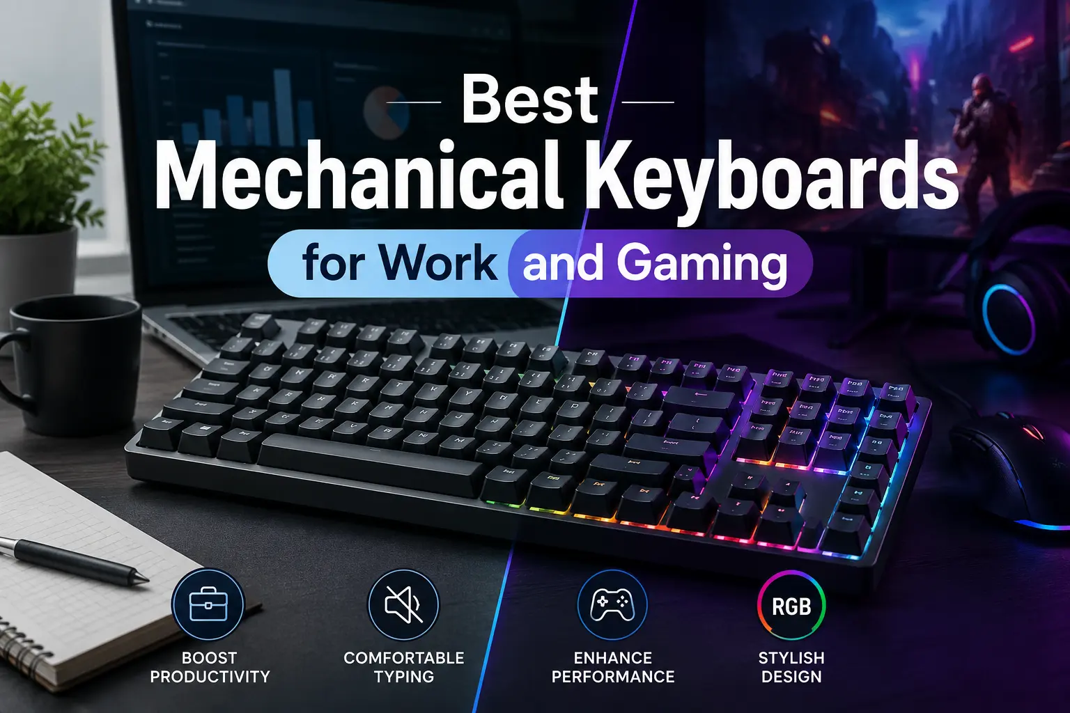Best Mechanical Keyboards for Work and Gaming
