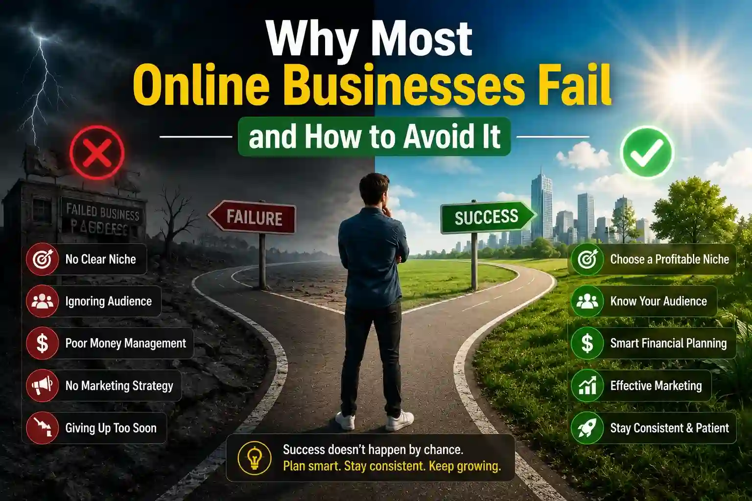 Why Most Online Businesses Fail and How to Avoid It