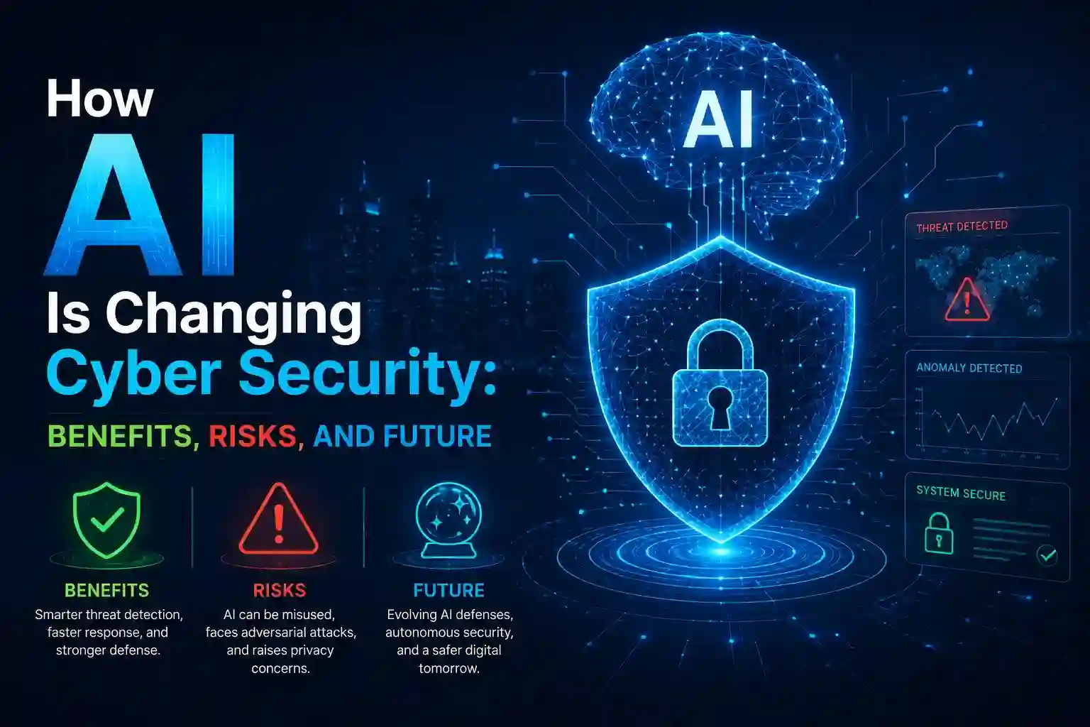 How AI Is Changing Cyber Security: Benefits, Risks, and Future