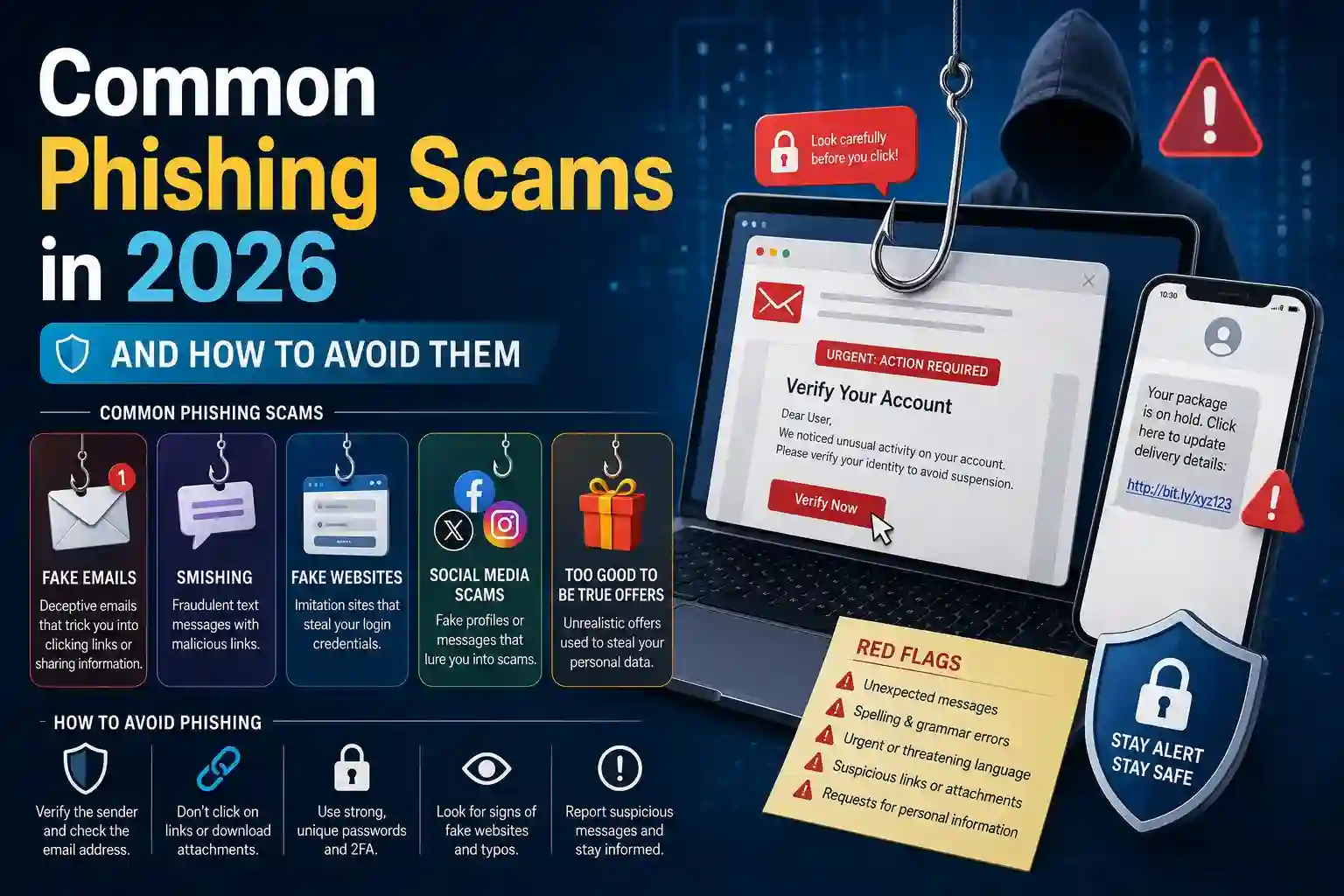 Common Phishing Scams in 2026 and How to Avoid Them