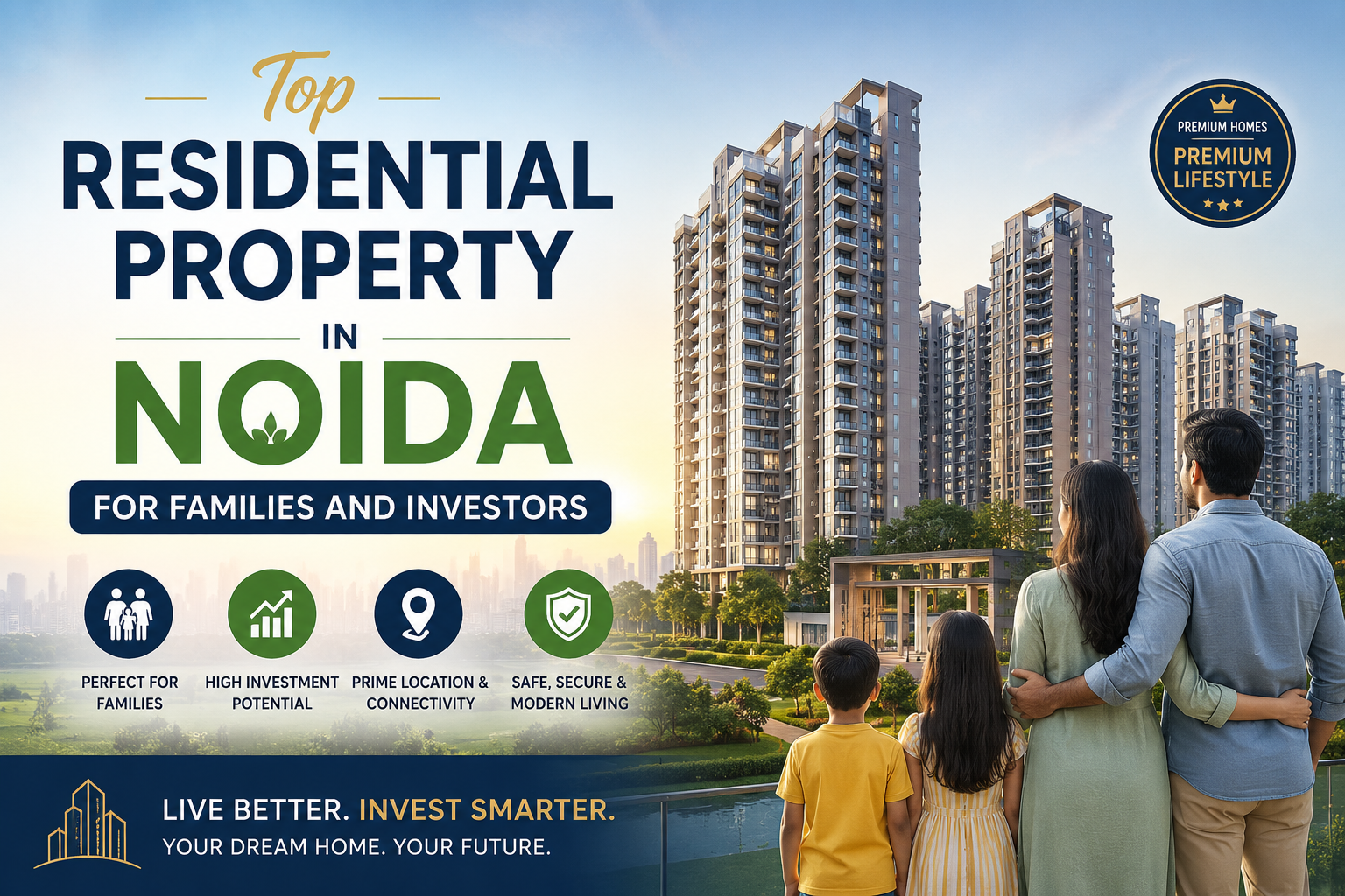 2 BHK, 3 BHK & Luxury Apartments | Property for Sale in Noida