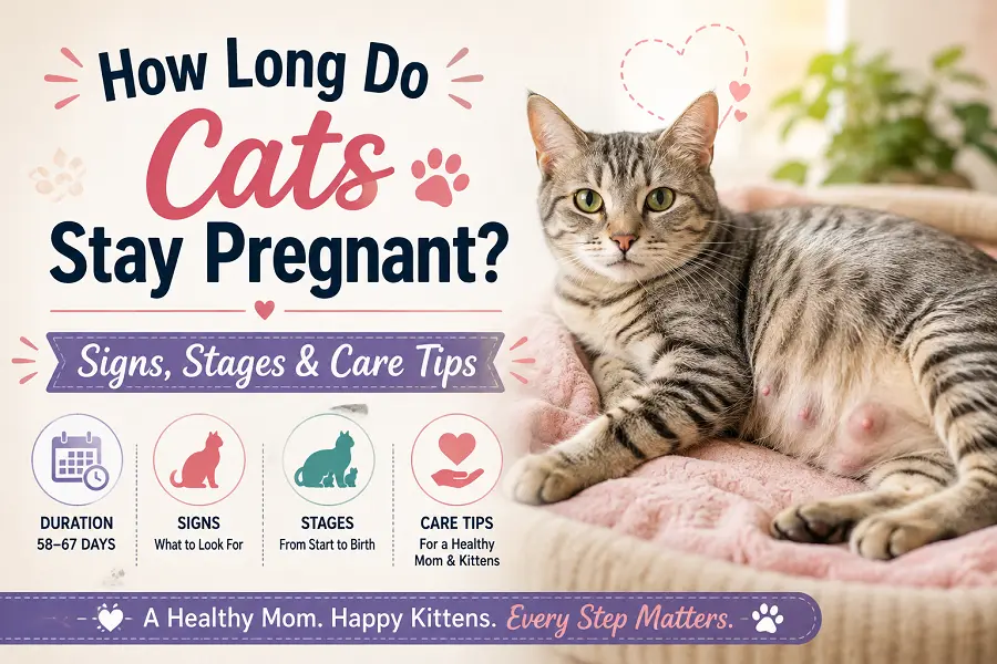 How Long Do Cats Stay Pregnant? Signs, Stages & Care Tips